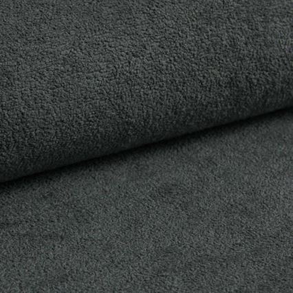 Lahtikäiv L-kujuline nurgadiivanvoodi CASTELO, hoiukastiga, vasakpoolne, tumehall