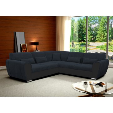 Lahtikäiv parempoolne L-kujuline nurgadiivan VISEU hoiuruumiga, antratsiit/must