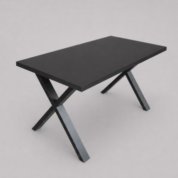 Laiendatav söögilaud DOMO 150/190x80 cm must
