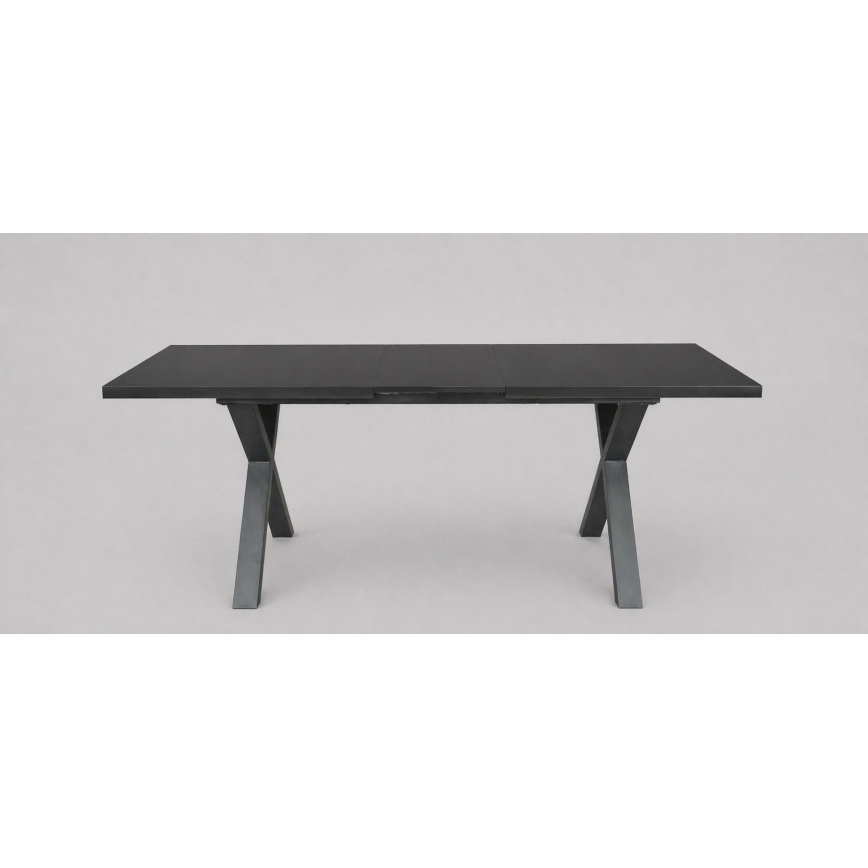 Laiendatav söögilaud DOMO 150/190x80 cm must