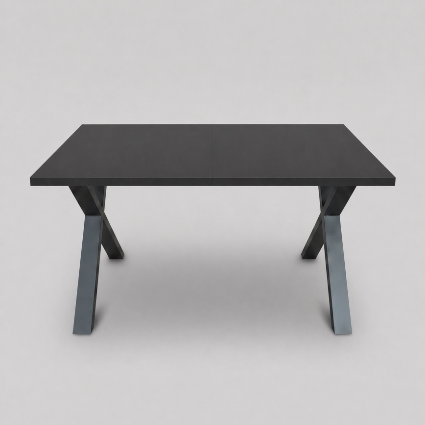 Laiendatav söögilaud DOMO 150/190x80 cm must