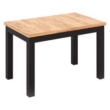 Laiendatav söögilaud DOO 120/160x75 cm tamm craft/must