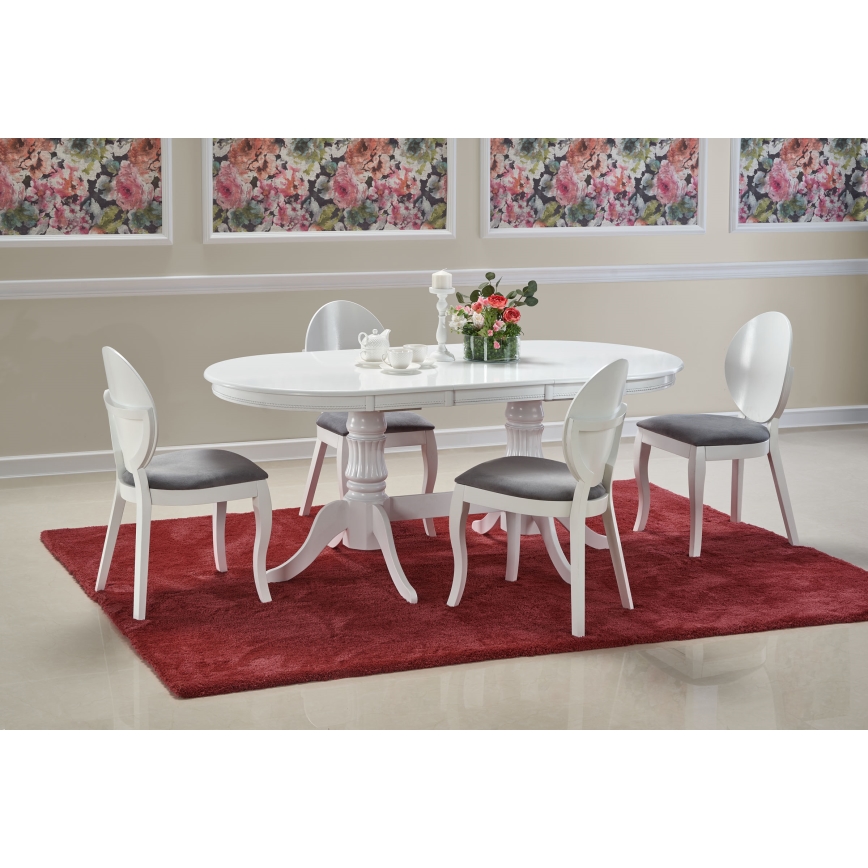 Laiendatav söögilaud FUERTE 150/190x90 cm valge