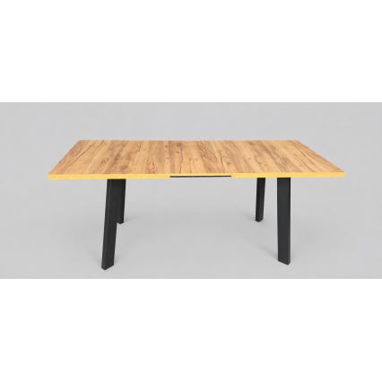 Laiendatav söögilaud KERNO 150/190x80 cm craft-tamm/must