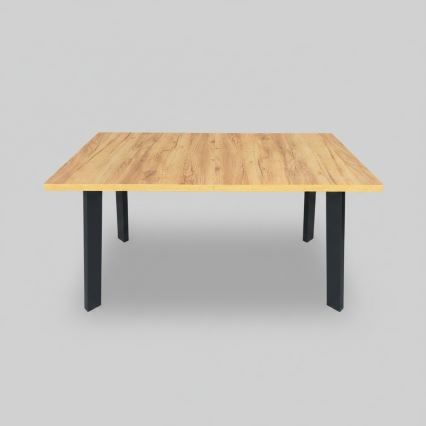Laiendatav söögilaud KERNO 150/190x80 cm craft-tamm/must