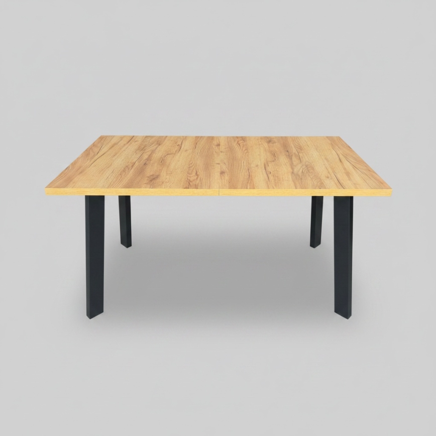 Laiendatav söögilaud KERNO 150/190x80 cm craft-tamm/must