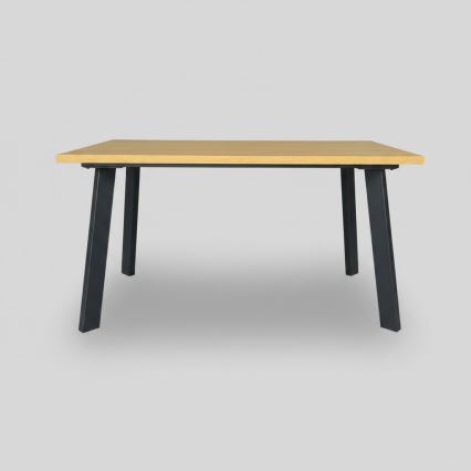 Laiendatav söögilaud KERNO 150/190x80 cm craft-tamm/must