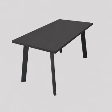 Laiendatav söögilaud KERNO 150/190x80 cm must