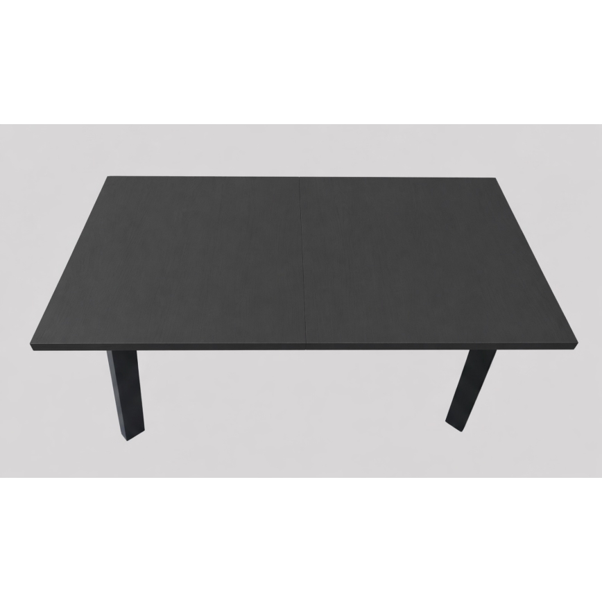 Laiendatav söögilaud KERNO 150/190x80 cm must