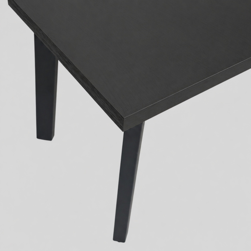 Laiendatav söögilaud KERNO 150/190x80 cm must