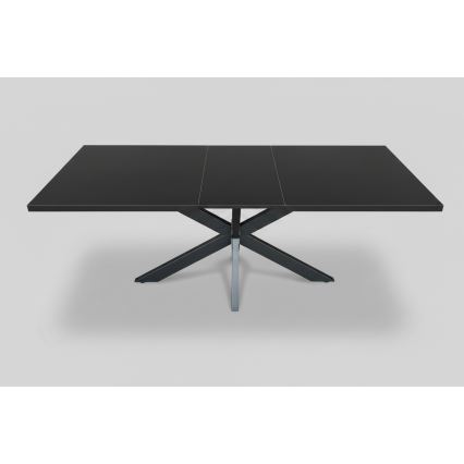 Laiendatav söögilaud SAMLE 150/190x80 cm, must