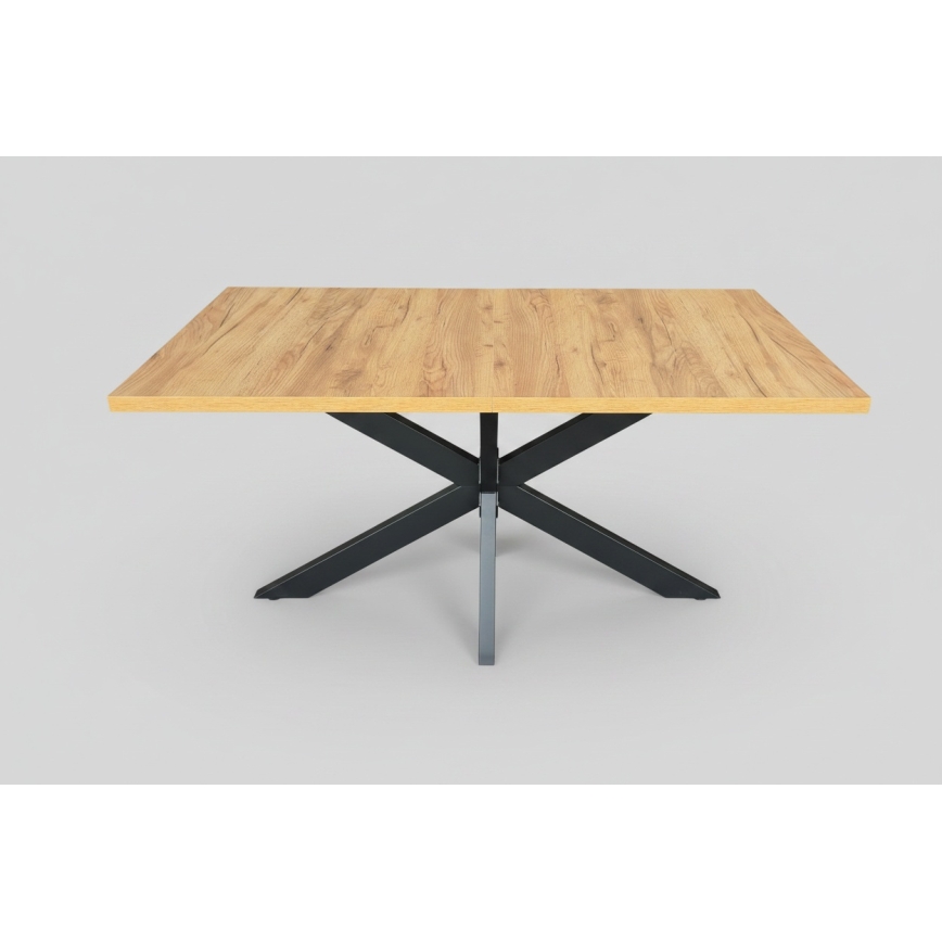 Laiendatav söögilaud SAMLE 150/190x80 cm tamm craft/must