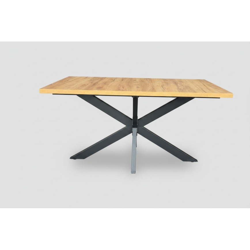 Laiendatav söögilaud SAMLE 150/190x80 cm tamm craft/must