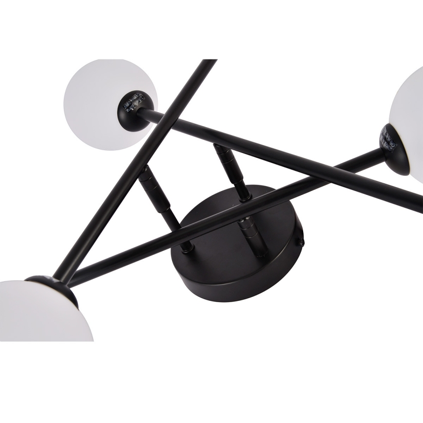 Lakke kinnitatav lühter DORADO 6xG9/28W/230V, must