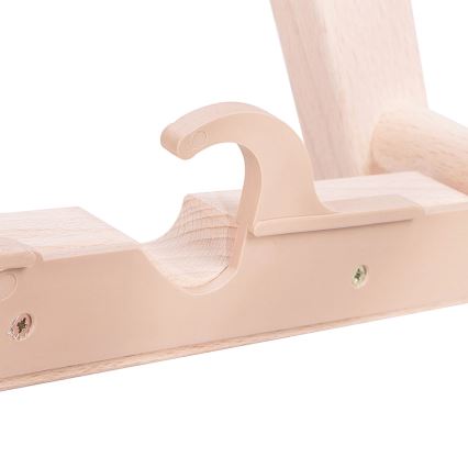 Lamamistool sinine/valge/pöök