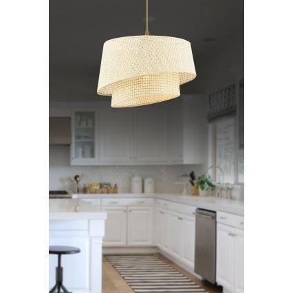 Lame BARETTE 1xE27/60W/230V kreem