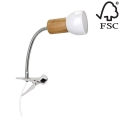 Lamp klamberkinnitusega SVENDA 1xE27/60W/230V kask - FSC sertifitseeritud