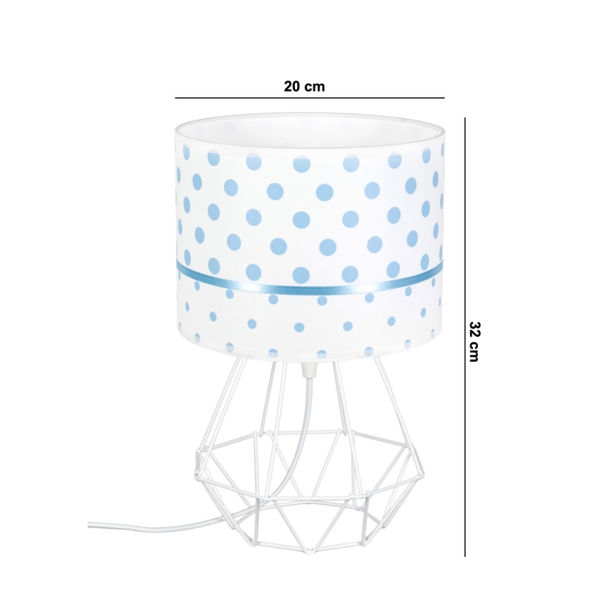 Lamp lastetuppa PIKKI 1xE27/60W/230V sinine