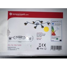 Lampenwelt - LED Kohtvalgusti 6xE14/4W/230V
