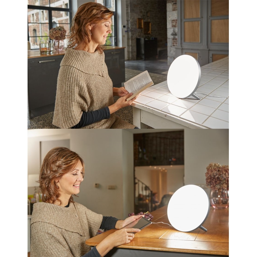 Lanaform - Nutikas multifunktsionaalne LED laualamp WL-100C LED/5W/5V