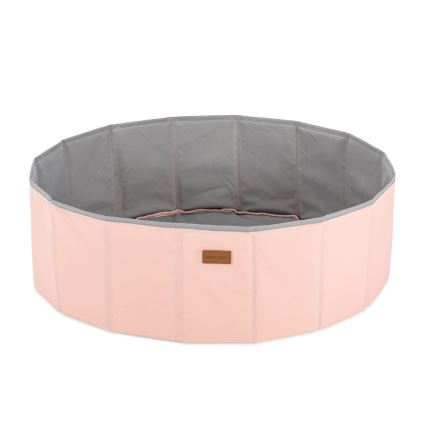 Laste kuiv bassein pallidega läbimõõduga 80 cm roosa/hall