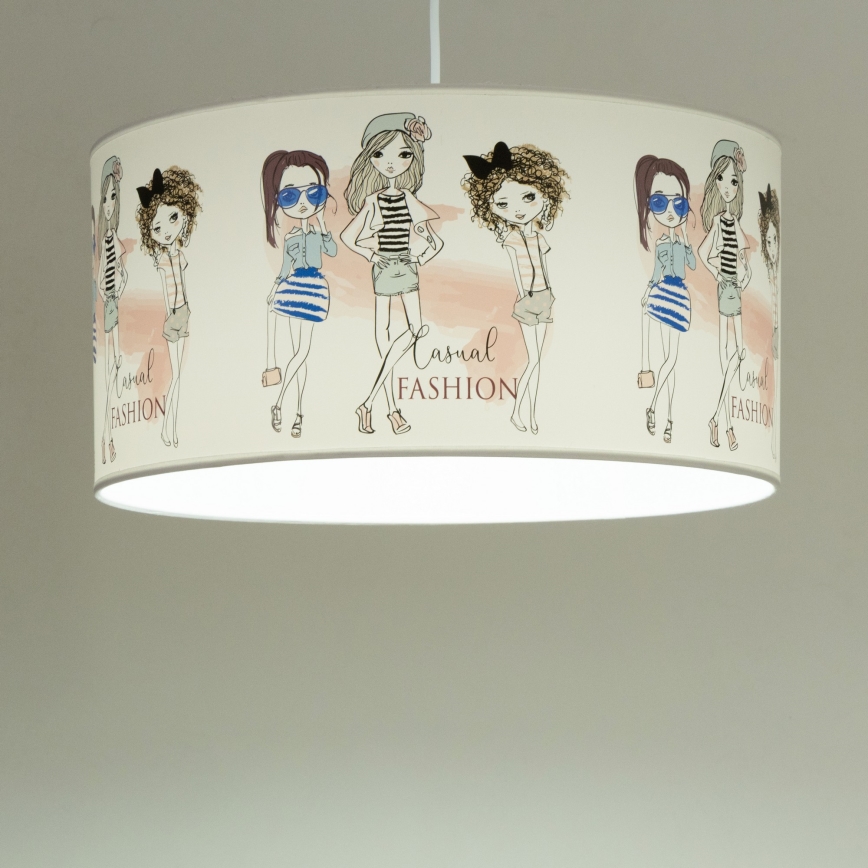 Laste laelamp GIRLS VIBES 1xE27/60W/230V, läbimõõt 40 cm, tüdrukutele