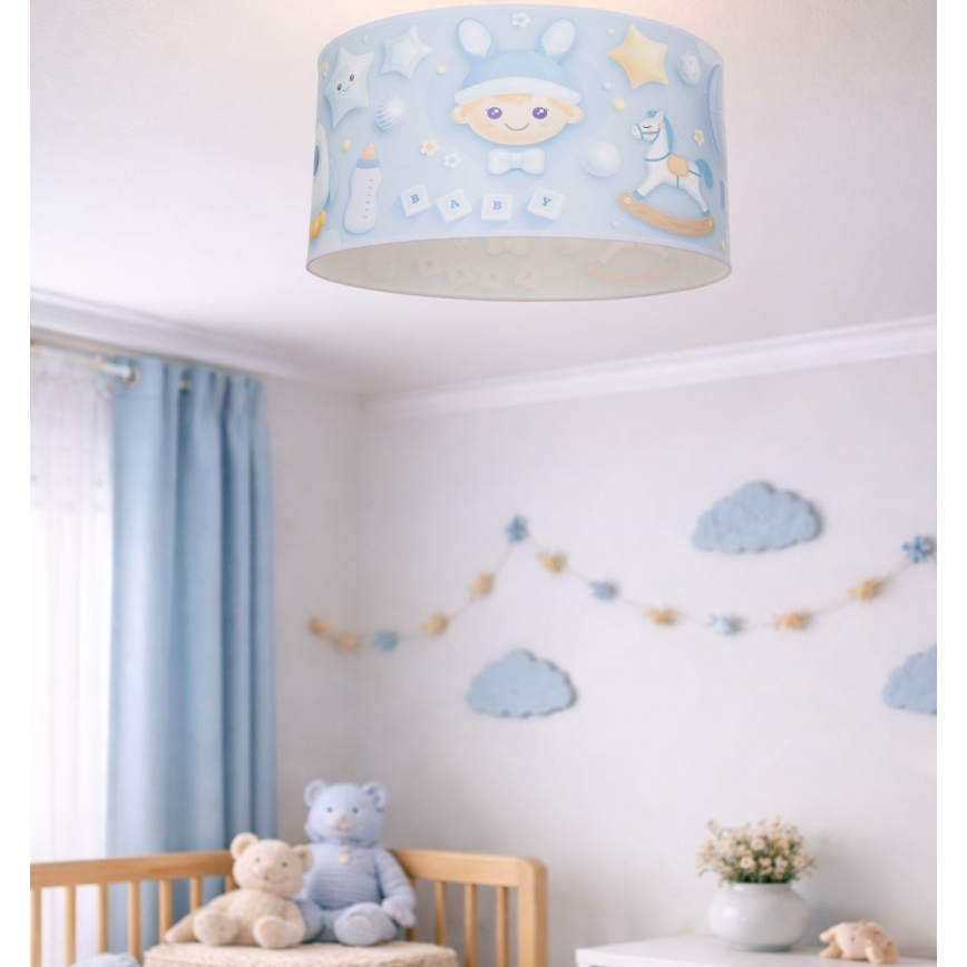 Laste laelamp KIDS ROOM 1xE27/60W/230V Ø 40 cm astronaut
