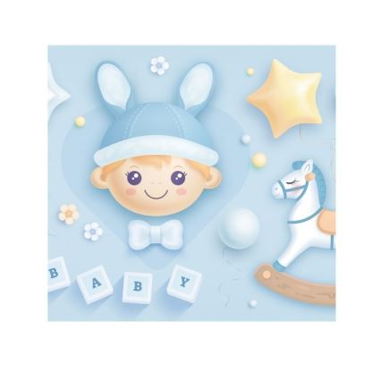 Laste laelamp KIDS ROOM 1xE27/60W/230V Ø 40 cm astronaut