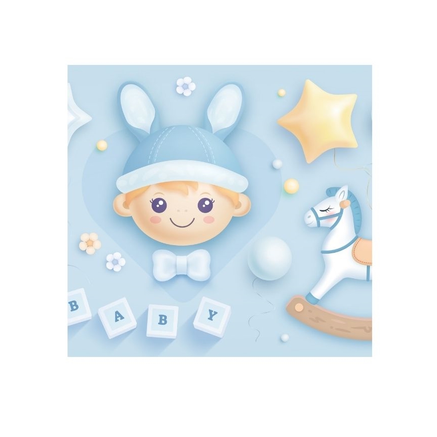 Laste laelamp KIDS ROOM 1xE27/60W/230V Ø 40 cm astronaut