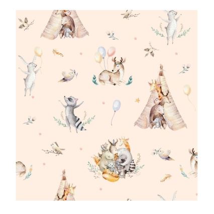 Laste laelamp KIDS ROOM 1xE27/60W/230V Ø 40 cm, loomamotiiv