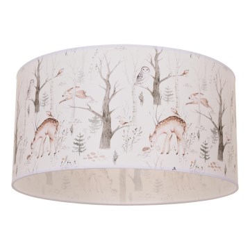 Laste laelamp KIDS ROOM 1xE27/60W/230V, Ø 40 cm, loomamotiiviga