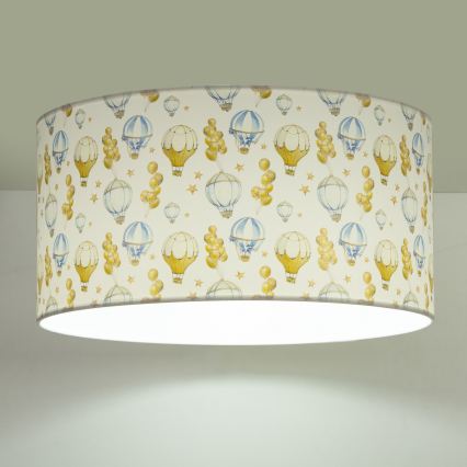 Laste laelamp KIDS ROOM, 1×E27/60W/230V, Ø 40 cm, õhupallide motiiv