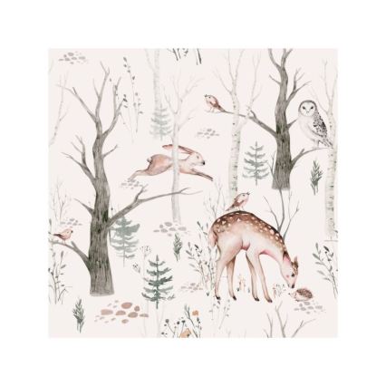 Laste laelühter KIDS ROOM 1xE27/60W/230V, läbimõõt 40 cm, loomadega