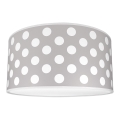 Laste laevalgusti DOTS GRAY 2xE27/60W/230V hall
