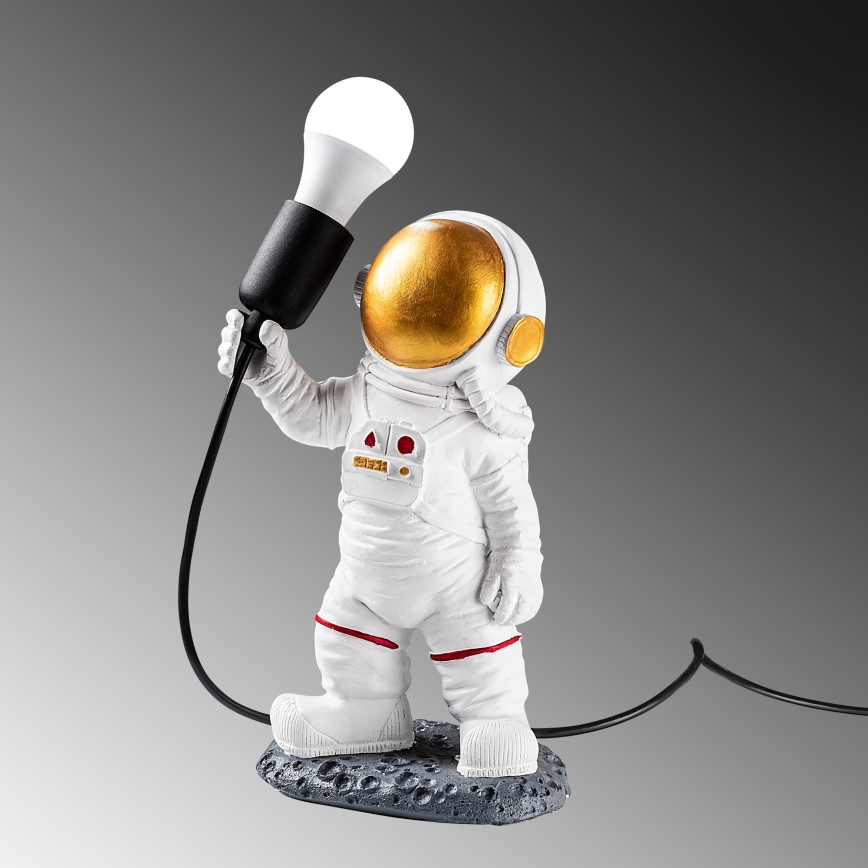 Laste lamp ASTRONAUT 1xE27/40W/230V vask/valge