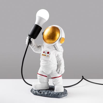 Laste lamp ASTRONAUT 1xE27/40W/230V vask/valge