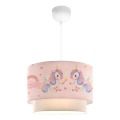 Laste lamp CANDY 1xE27/40W/230V roosa