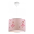 Laste lamp CANDY 1xE27/40W/230V roosa