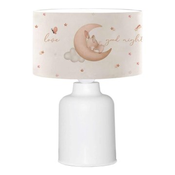 Laste lamp CANDY 1xE27/40W/230V valge/beez