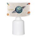 Laste lamp CANDY 1xE27/40W/230V valge/lopsakas