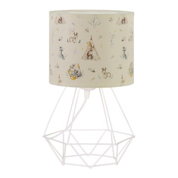 Laste laualamp KIDS ROOM 1xE27/60W/230V, läbimõõt 18 cm, loomakujundusega