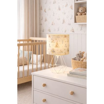 Laste laualamp KIDS ROOM 1xE27/60W/230V, läbimõõt 18 cm, loomakujundusega