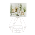 Laste laualamp KIDS ROOM 1xE27/60W/230V, läbimõõt 18 cm, loomamotiividega