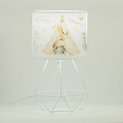 Laste laualamp KIDS ROOM 1xE27/60W/230V, Ø 18 cm, loomakujuline