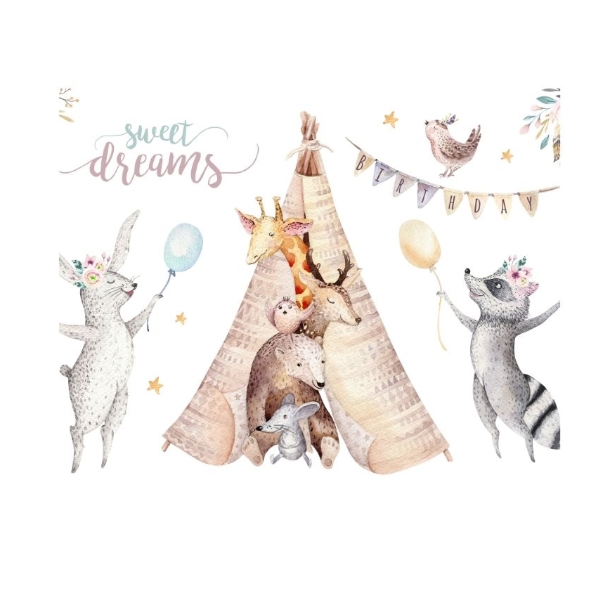 Laste laualamp KIDS ROOM 1xE27/60W/230V, Ø 18 cm, loomakujuline