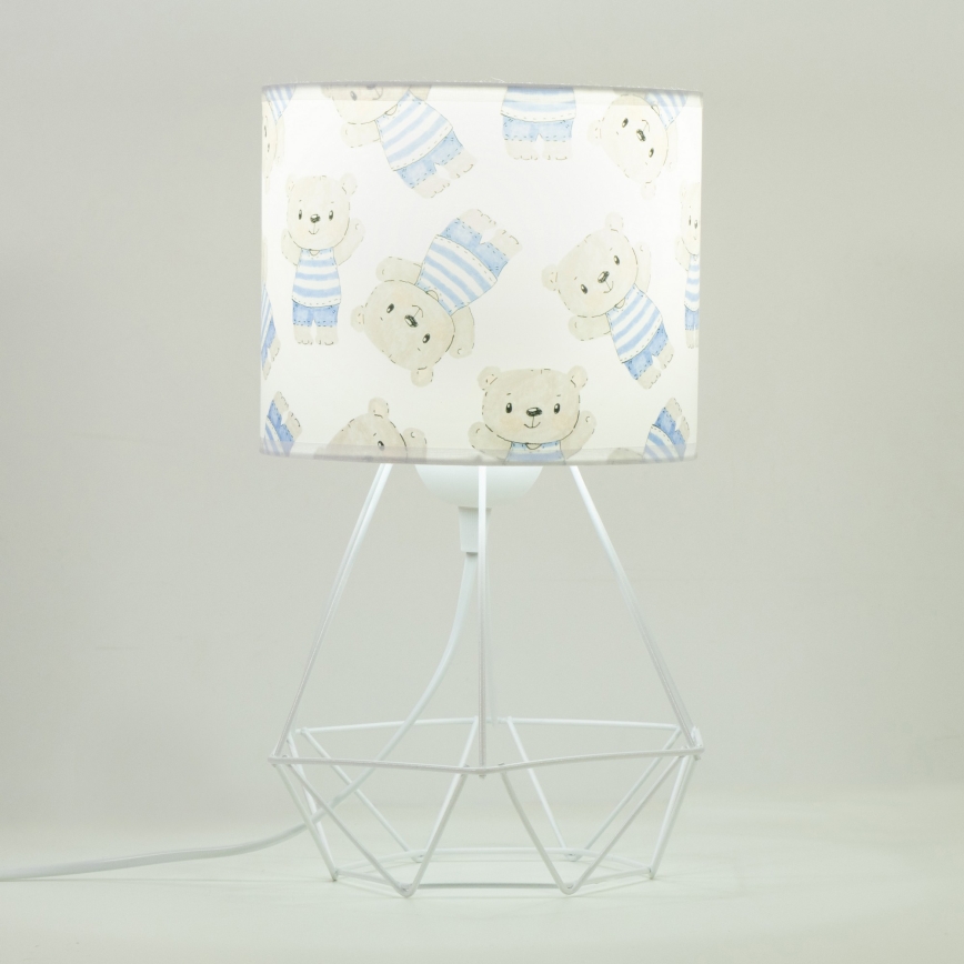 Laste laualamp KIDS ROOM 1xE27/60W/230V Ø 18 cm mõmmik