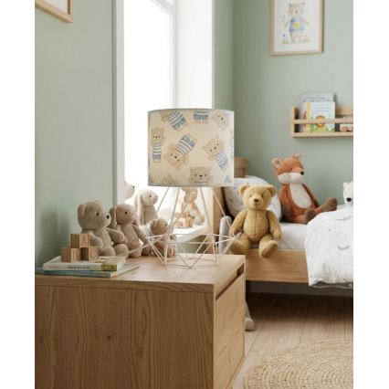 Laste laualamp KIDS ROOM 1xE27/60W/230V Ø 18 cm mõmmik