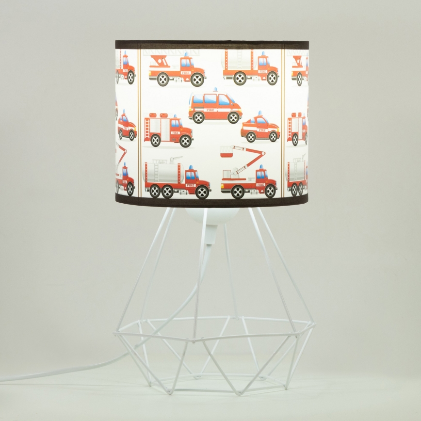 Laste lauavalgusti KIDS ROOM 1xE27/60W/230V läbimõõt 18 cm tuletõrjujad