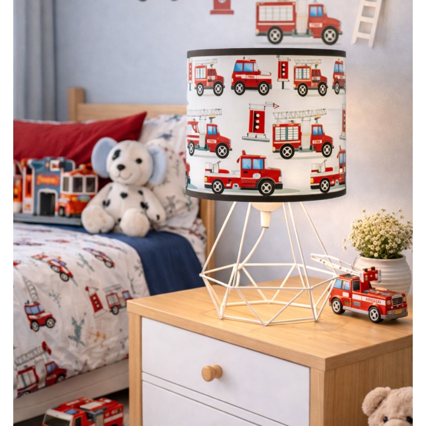 Laste lauavalgusti KIDS ROOM 1xE27/60W/230V läbimõõt 18 cm tuletõrjujad