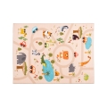 Laste libisemisvastane vaip ARES STREETS 80x150 cm beež/safari